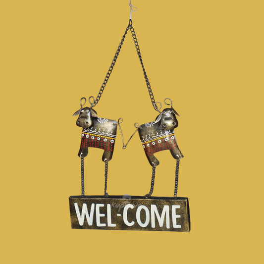 RoyalCharm Cow Welcome Figurine