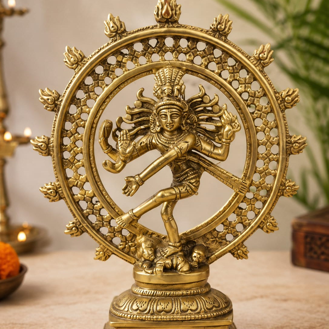 Natraj  Brass idol