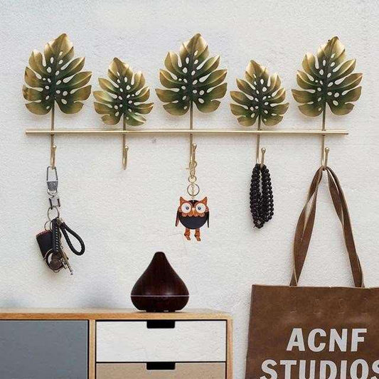 Palm Leaf Wall Hook - Stylish & Functional Home Decor