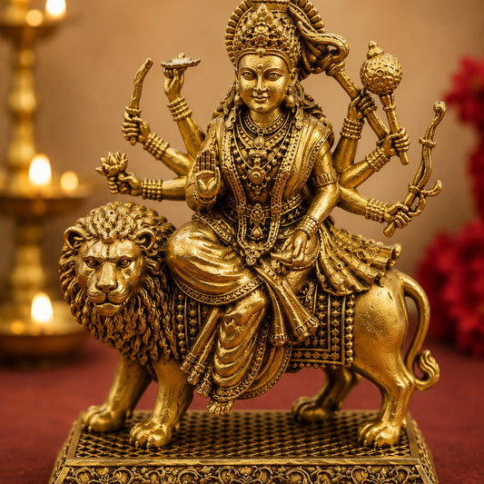 brass mata rani idol