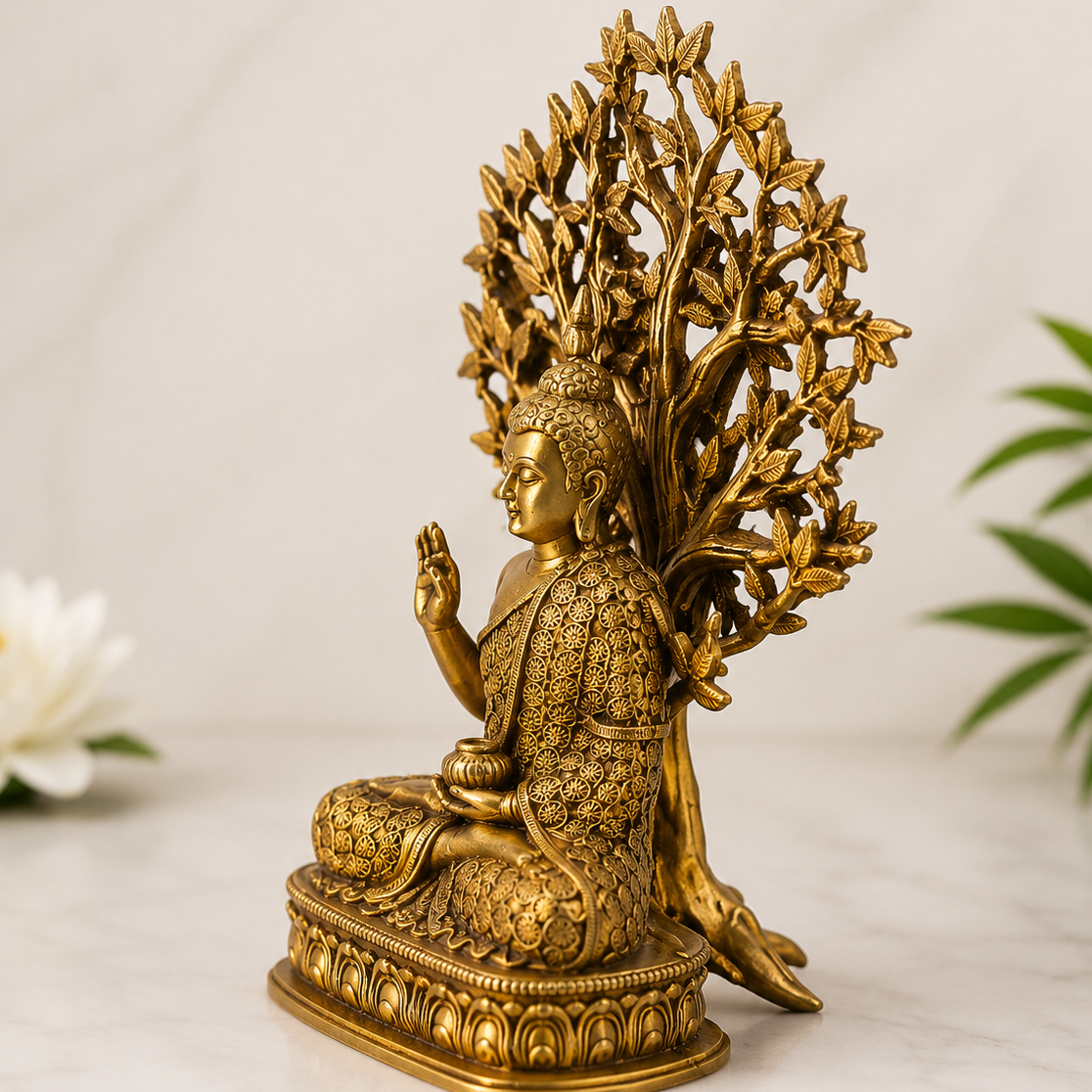 gautam buddha spiritual decor satrangiindia 